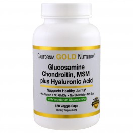 CGN  Glucosamine, Chondroitin, MSM plus Hyaluronic 120 капс