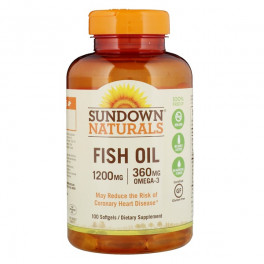 Sundown Fish Oil 1200 мг 100 капс