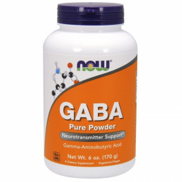 NOW GABA Pure Powder 170  гр