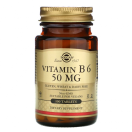 Solgar Витамин B6 50 мг 100 таб