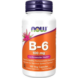 NOW B-6 100 mg 100 капс