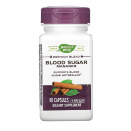 Nature`s Way Blood Sugar Manager 90 капс
